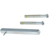 2N Fortis Handle - Sada čtyřhranu se šrouby, 8mm, 57 - 65mm