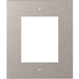 2N IP Verso - Rám pro instalaci do zdi, 1 modul - nikl
