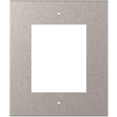 2N IP Verso - Rám pro instalaci do zdi, 1 modul - nikl