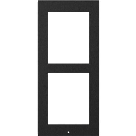 2N IP Verso - Rám pro instalaci na povrch, 2 moduly - černá