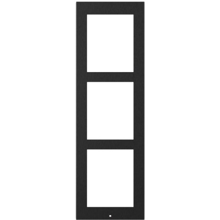 2N IP Verso - Rám pro instalaci na povrch, 3 moduly - černá