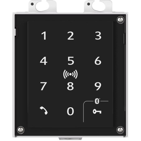 2N IP Verso modul – Dotyková klávesnice & Bluetooth & RFID 125kHz, Seos Compatible 13.56MHz, PICard Compatible, NFC