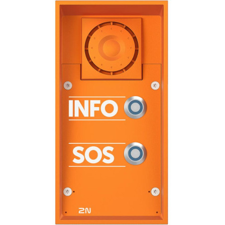 2N IP Safety - 2 tlačítka INFO SOS, 10W reproduktor