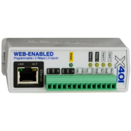 2N Externí IP relé - 2 výstupy, 2 vstupy, podpora HTTPS, POE