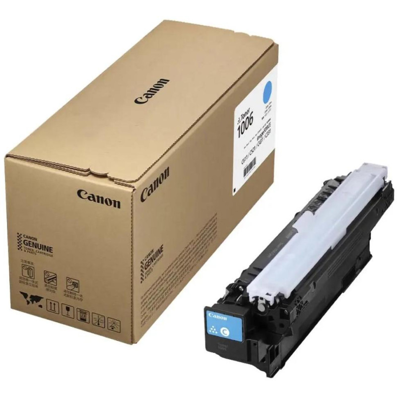 Canon originální toner 1006 cyan,  27 800 stran A4 (5%)