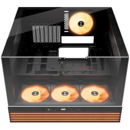 POŠKOZENÝ OBAL - Be quiet! skříň LIGHT BASE 600LX / ATX / 4x 120mm ARGB fan / 2xUSB 3.0 / USB-C / panoramatická / černá