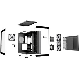 POŠKOZENÝ OBAL - Be quiet! skříň LIGHT BASE 600LX / ATX / 4x 120mm ARGB fan / 2xUSB 3.0 / USB-C / panoramatická / černá