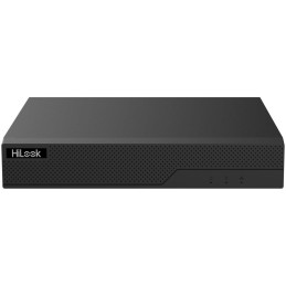 HiLook Powered by HIKVISION/ NVR-104MH-C(E)(STD)/ 4 kamery/ 8Mpix/ HDMI/ VGA/ 1x RJ45/ kov
