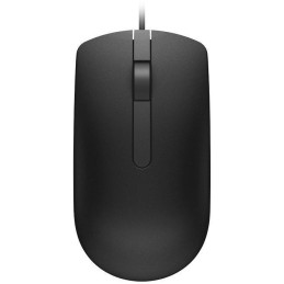 DELL MS116/ myš/ optická/ 2 tlačítka + rolovací/ USB/ černá/ RTL BOX