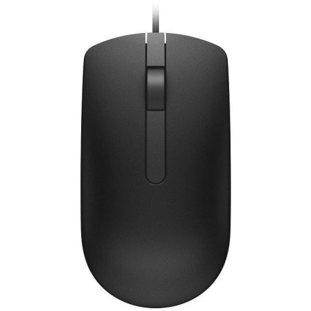 DELL MS116/ myš/ optická/ 2 tlačítka + rolovací/ USB/ černá/ RTL BOX