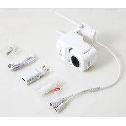 OPRAVENÉ - IMMAX NEO LITE SMART Security venkovní kamera CUBE, PT, Wi-Fi 2,4 a 5GHz, 4MP, ONVIF, TUYA