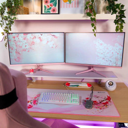 AROZZI NOVA herní monitor 27" 27T2K260 Pink/ LED/ 2560x1440/ 260Hz/ IPS/ 1000:1/ 1ms/ 2xHDMI/ 2xDP/ růžový