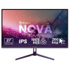AROZZI NOVA herní monitor 27" 27T2K260 Purple/ LED/ 2560x1440/ 260Hz/ IPS/ 1000:1/ 1ms/ 2xHDMI/ 2xDP/ fialový