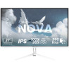 AROZZI NOVA herní monitor 27" 27T2K260 White/ LED/ 2560x1440/ 260Hz/ IPS/ 1000:1/ 1ms/ 2xHDMI/ 2xDP/ bílý