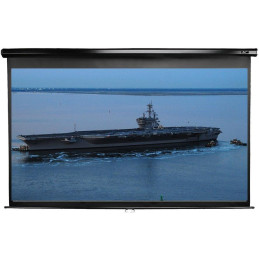 POŠKOZENÝ OBAL - ELITE SCREENS plátno roleta 100" (254 cm)/ 16:9/ 124,5 x 221 cm/ Gain 1,1/ case černý