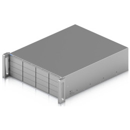 Ubiquiti UniFi Enterprise NVR Core - NVR, 16x 2.5/3.5" HDD slot, 3U, RAID5/RAID6/RAID10, 2x SFP28, 1x 1GbE MGMT port
