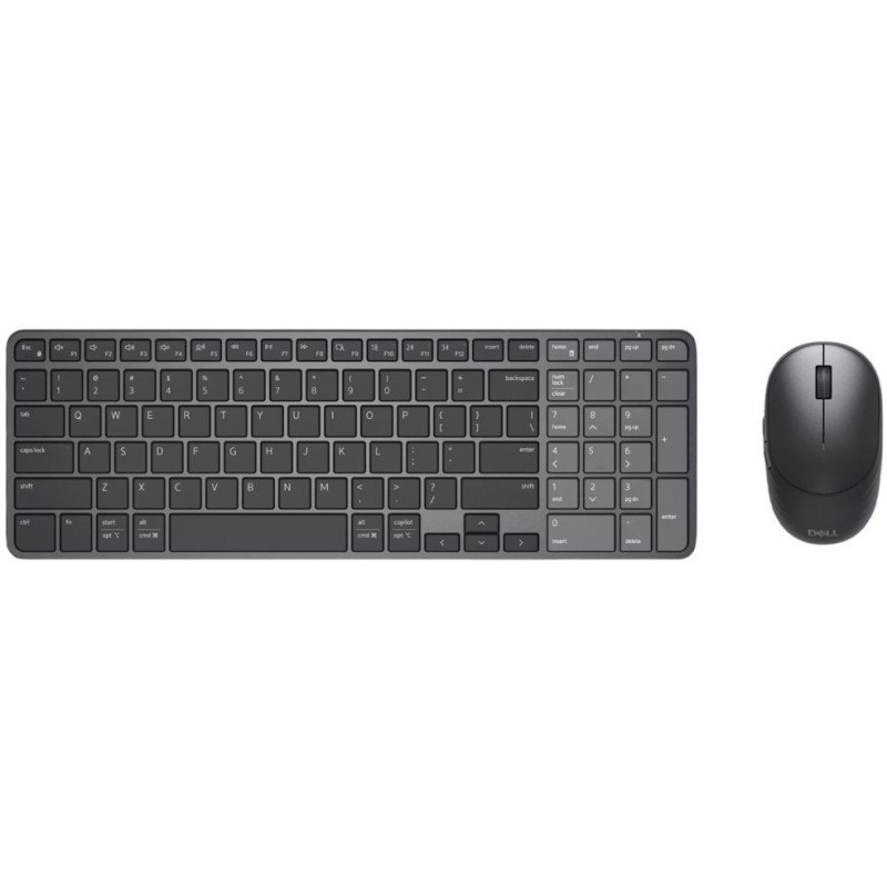 DELL PRO KM746 nabíjecí bezdrátová klávesnice a myš UA/ ukrajinská - černá