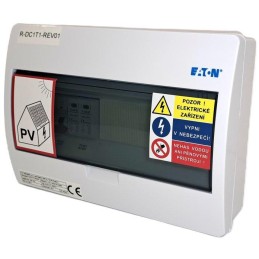 Solarmi DC05R osazený rozvaděč pro fotovoltaiku, svodič, odpojovač, pojistky, do 500V