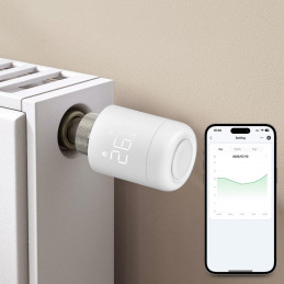 IMMAX NEO SMART termostatická hlavice, Zigbee 3.0, TUYA
