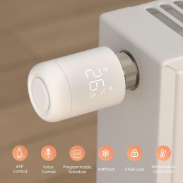 IMMAX NEO SMART termostatická hlavice, Zigbee 3.0, TUYA