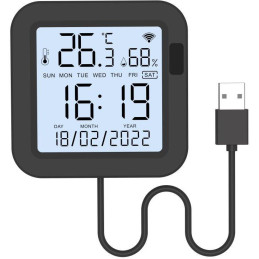 IMMAX NEO LITE SMART IR ovladač se senzory teploty a vlhkosti s LCD, Wi-Fi, TUYA