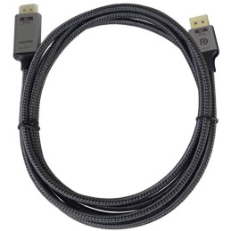 PremiumCord DisplayPort 1.4 na HDMI2.1  kabel pro rozlišení 8K@60Hz,4K@144Hz, 2m
