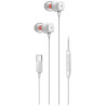 GENIUS headset HS-M368 White/ bílý/ USB-C