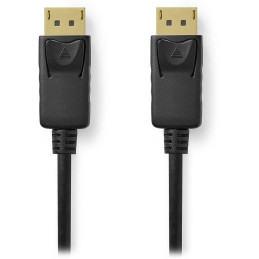 NEDIS DisplayPort 1.4 kabel/ DisplayPort zástrčka – DisplayPort zástrčka/ 8K/ černý/ bulk/ 3m