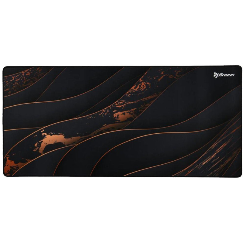 AROZZI ZONA Mousepad XL Black-Gold/ XL podložka na stůl/ 900x420x4 mm/ voděodolná