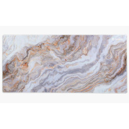 AROZZI ZONA Mousepad XL White Marble/ XL podložka na stůl/ 900x420x4 mm/ voděodolná