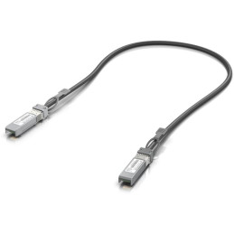 Ubiquiti DAC patch 10G - DAC kabel, SFP+, SFP, rychlost 10/1 Gbit, černý, délka 0,5m