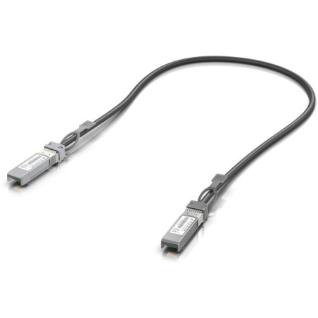 Ubiquiti DAC patch 10G - DAC kabel, SFP+, SFP, rychlost 10/1 Gbit, černý, délka 0,5m
