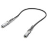 Ubiquiti DAC patch 10G - DAC kabel, SFP+, SFP, rychlost 10/1 Gbit, černý, délka 0,5m