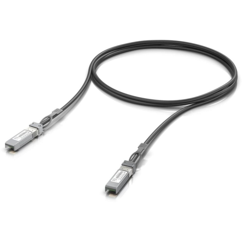 Ubiquiti DAC patch 10G - DAC kabel, SFP+, SFP, rychlost 10/1 Gbit, černý, délka 1m