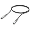 Ubiquiti DAC patch 10G - DAC kabel, SFP+, SFP, rychlost 10/1 Gbit, černý, délka 1m