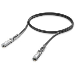 Ubiquiti DAC patch 25G - DAC kabel, SFP28, SFP+, SFP, rychlost 25/10/1 Gbit, černý, délka 1m