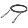 Ubiquiti DAC patch 25G - DAC kabel, SFP28, SFP+, SFP, rychlost 25/10/1 Gbit, černý, délka 3m