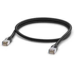 Ubiquiti UniFi patch cable outdoor - venkovní STP, Cat5e, černý, délka 1m