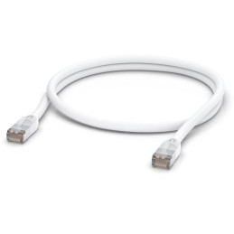 Ubiquiti UniFi patch cable outdoor - venkovní STP, Cat5e, bílý, délka 1m