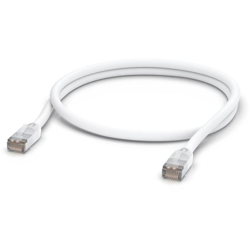 Ubiquiti UniFi patch cable outdoor - venkovní STP, Cat5e, bílý, délka 1m