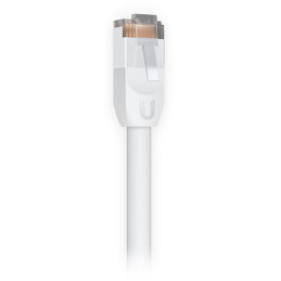 Ubiquiti UniFi patch cable outdoor - venkovní STP, Cat5e, bílý, délka 1m