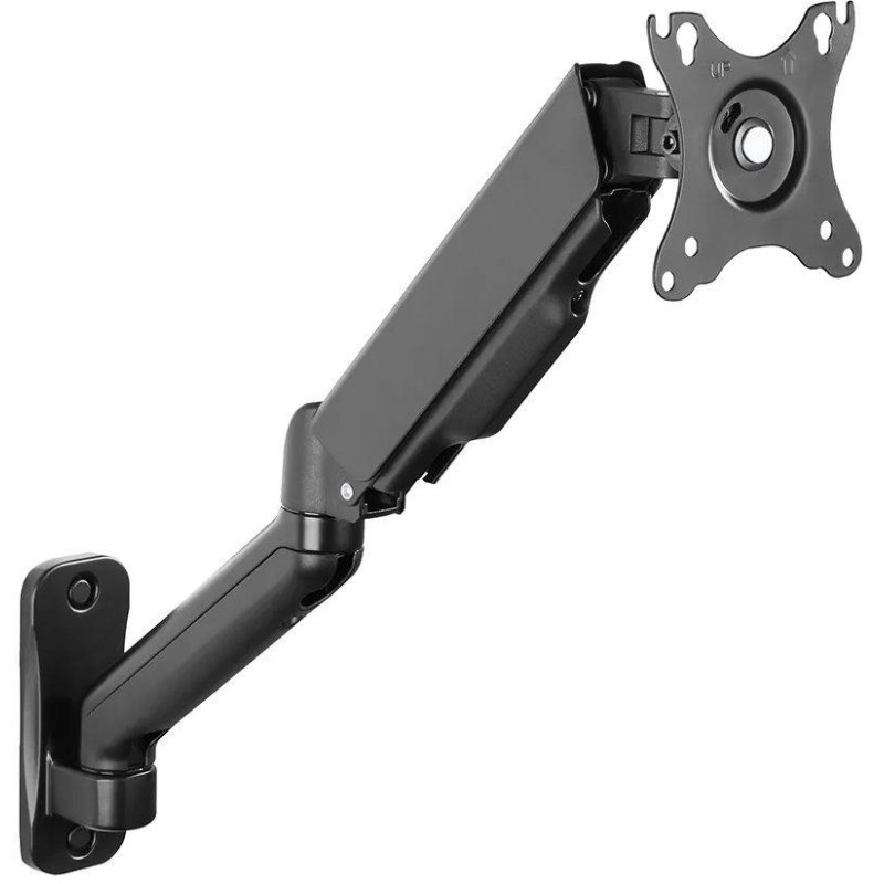 ROZBALENÉ - Neomounts  WL70-450BL11 / wall mounted gas spring monitor arm (3 pivots VESA 100x100) / Black