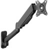 ROZBALENÉ - Neomounts  WL70-450BL11 / wall mounted gas spring monitor arm (3 pivots VESA 100x100) / Black