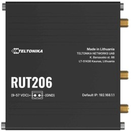 Teltonika RUT206 průmyslový router, 4G, Dual SIM, RS232/RS485, WiFi 4, PoE