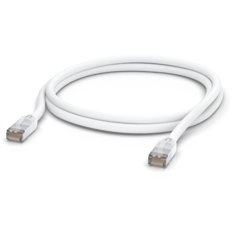 Ubiquiti UniFi patch cable outdoor - venkovní STP, Cat5e, bílý, délka 2m