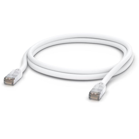 Ubiquiti UniFi patch cable outdoor - venkovní STP, Cat5e, bílý, délka 2m