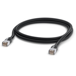 Ubiquiti UniFi patch cable outdoor - venkovní STP, Cat5e, černý, délka 2m