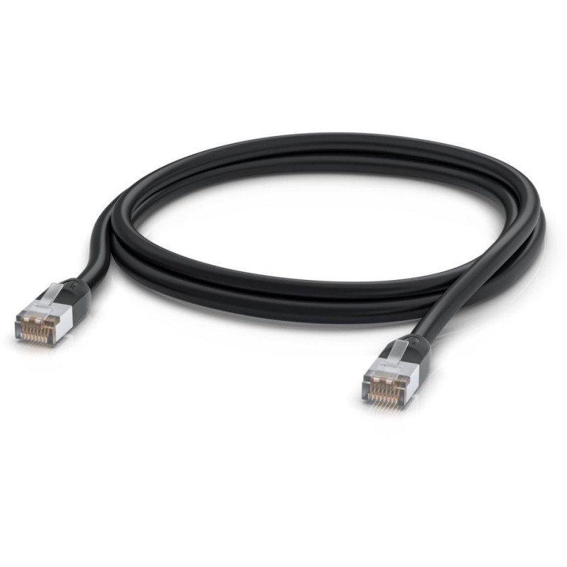 Ubiquiti UniFi patch cable outdoor - venkovní STP, Cat5e, černý, délka 2m