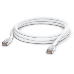 Ubiquiti UniFi patch cable outdoor - venkovní STP, Cat5e, bílý, délka 3m