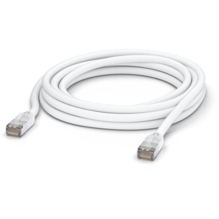 Ubiquiti UniFi patch cable outdoor - venkovní STP, Cat5e, bílý, délka 5m
